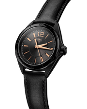 Tag Heuer Formula 1 Quartz Black Dial Black Leather Strap Watch for Women - WBJ1314.FC8230