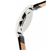 Daniel Wellington Dapper Reading White Dial Black Leather Strap Watch For Men - DW00100108