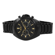 Hugo Boss Driver Chronograph Black Dial Black Steel Strap Watch for Men - 1513277