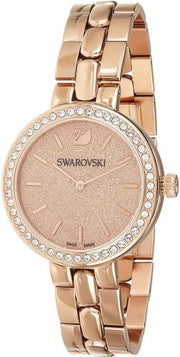 Swarovski Daytime Analog Gold Dial Gold Steel Strap Watch for Women - 5182231