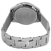 Guess Tri Glitz Quartz Silver Dial Silver Mesh Bracelet Watch For Women - W1142L1
