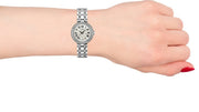 Tissot Bellissima Small Lady Diamonds Silver Dial Silver Steel Strap Watch For Women - T126.010.61.113.00