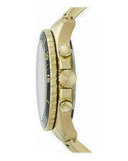 Guess BFF Multifunction Black Dial Gold Steel Strap Watch for Women - W0231L3