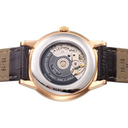 Tissot T Classic Carson Powermatic 80 White Dial Brown Leather Strap Watch for Men - T085.407.36.013.00