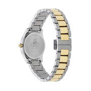 Gucci G Timeless Quartz Silver Dial Two Tone Steel Strap Watch For Women - YA126596