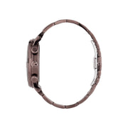 Gucci G Chrono Brown Dial Brown Steel Strap Watch For Men - YA101341