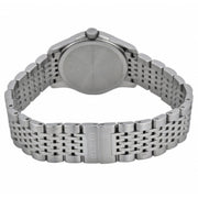 Gucci G Timeless Diamonds Mother of Pearl Black Dial Silver Steel Strap Watch For Women - YA126505