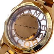Marc Jacobs Henry Rose Gold Dial Rose Gold Steel Strap Watch for Women - MBM3293