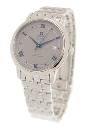 Omega De Ville Prestige Co-Axial Grey Dial Silver Steel Strap Watch for Men - 424.10.40.20.06.002