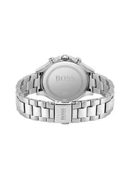 Hugo Boss Hera Rose Pink Dial Silver Steel Strap Watch for Women - 1502565