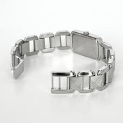 Burberry Signature Quartz Black Dial Silver Steel Strap Watch for Women - BU4210