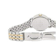 Coach Delancey Mother of Pearl White Dial Two Tone Steel Strap Watch for Women - 14502480