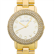 Marc Jacobs Marci Gold Dial Gold Steel Strap Watch for Women - MBM3191