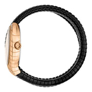Just Cavalli Classico Lungo Black Dial Black Steel Strap Watch for Women - JC1L248M0085