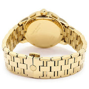 Tory Burch Classic Chronograph White Dial Gold Steel Strap Watch for Women - TBW1032