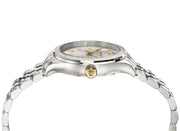 Versace Hellenyium Quartz White Dial Silver Steel Strap Watch for Women - VEHU00320
