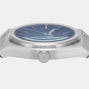 Emporio Armani Frederico Analog Blue Dial Silver Steel Strap Watch for Men - AR11620