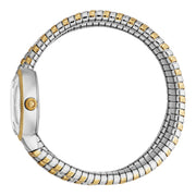 Just Cavalli After Party Silver Dial Two Tone Steel Strap Watch for Women - JC1L269M0055