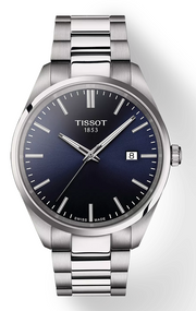 Tissot PR 100 Blue Dial Silver Steel Strap Watch for Men - T150.410.11.041.00