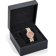 Versace Reve Analog Rose Gold Dial Two Tone Steel Strap Watch for Women - VE8B00424