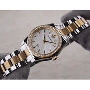 Emporio Armani Federica Mother of Pearl Dial Two Tone Steel Strap Watch for Women - AR11559