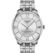 Tissot Chemin Des Tourelles Powermatic 80 Silver Dial Silver Steel Strap Watch for Men - T139.407.11.038.00