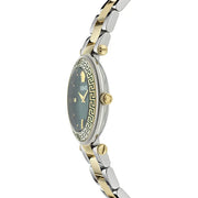 Versace Reve Analog Green Dial Two Tone Steel Strap Watch for Women - VE8B00524