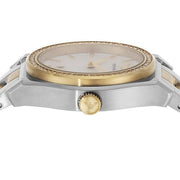 Emporio Armani Federica Mother of Pearl Dial Two Tone Steel Strap Watch for Women - AR11559