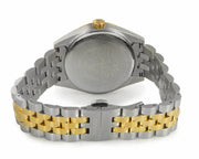 Versace V-Code Analog Green Dial Two Tone Steel Strap Watch for Women - VE8I00424