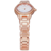 Emporio Armani Mia Mother of Pearl Dial Rose Gold Steel Strap Watch for Women - AR11671