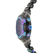 Versace Icon Active Chronograph Black Dial Grey Silicone Strap Watch for Men - VEZ701022