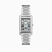 Emporio Armani Gino Mother of Pearl Dial Silver Steel Strap Watch for Men - AR11664
