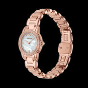 Emporio Armani Mia Mother of Pearl Dial Rose Gold Steel Strap Watch for Women - AR11671