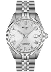 Tissot Ballade Powermatic 80 COSC Silver Dial Silver Steel Strap Watch for Men - T156.408.11.033.00