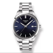 Tissot PR 100 Blue Dial Silver Steel Strap Watch for Men - T150.410.11.041.00