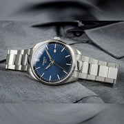Tissot PR 100 Blue Dial Silver Steel Strap Watch for Men - T150.410.11.041.00