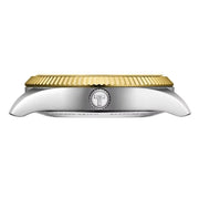Tissot Ballade Powermatic 80 Cosc Silver Dial Two Tone Steel Strap Watch for Men - T156.408.22.033.00