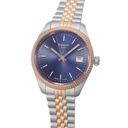 Tissot Ballade Quartz Blue Dial Two Tone Steel Strap Watch for Women - T156.210.22.041.00