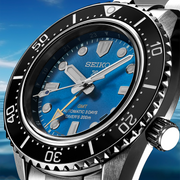 Seiko Prospex 1968 Heritage Divers GMT US Limited Edition Blue Dial Silver Steel Strap Watch for Men - SPB477J1