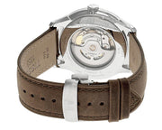 Tissot Chemin des Tourelles Automatic Powermatic 80 Ivory Dial Green Leather Strap Watch for Men - T139.407.16.261.00