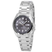 Seiko 5 Sports Automatic Grey Dial Silver Steel Strap Watch for Men - SRPE51K1