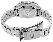 Seiko Prospex Polygonal Divers Automatic Pearl White Dial Silver Steel Strap Watch for Men - SPB481J1