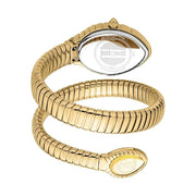 Just Cavalli Specchio Gold Dial Gold Steel Strap Watch for Women - JC1L322M0025