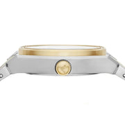 Emporio Armani Federica Mother of Pearl Dial Two Tone Steel Strap Watch for Women - AR11559