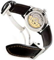 Seiko Presage Cocktail Time Automatic Green Dial Brown Leather Strap Watch for Men - SRPD37J1