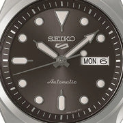 Seiko 5 Sports Automatic Grey Dial Silver Steel Strap Watch for Men - SRPE51K1