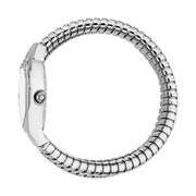 Just Cavalli Ambra Blue Dial Silver Steel Strap Watch for Women - JC1L370M0025