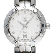 Tag Heuer Link Diamonds Silver Dial Silver Steel Strap Watch for Women - WAT1413.BA0954