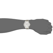Calvin Klein City Chronograph Silver Dial Silver Steel Strap Watch for Men - K2G2G14X