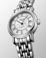 Longines Presence 25.5mm Automatic Stainless Steel Watch for Women - L4.321.4.11.6